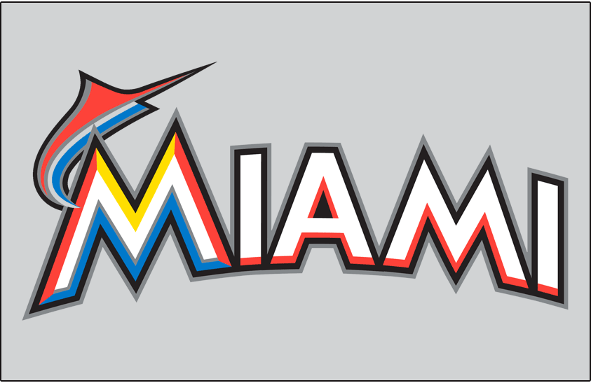 Miami Marlins 2012-2018 Jersey Logo iron on transfers for T-shirts